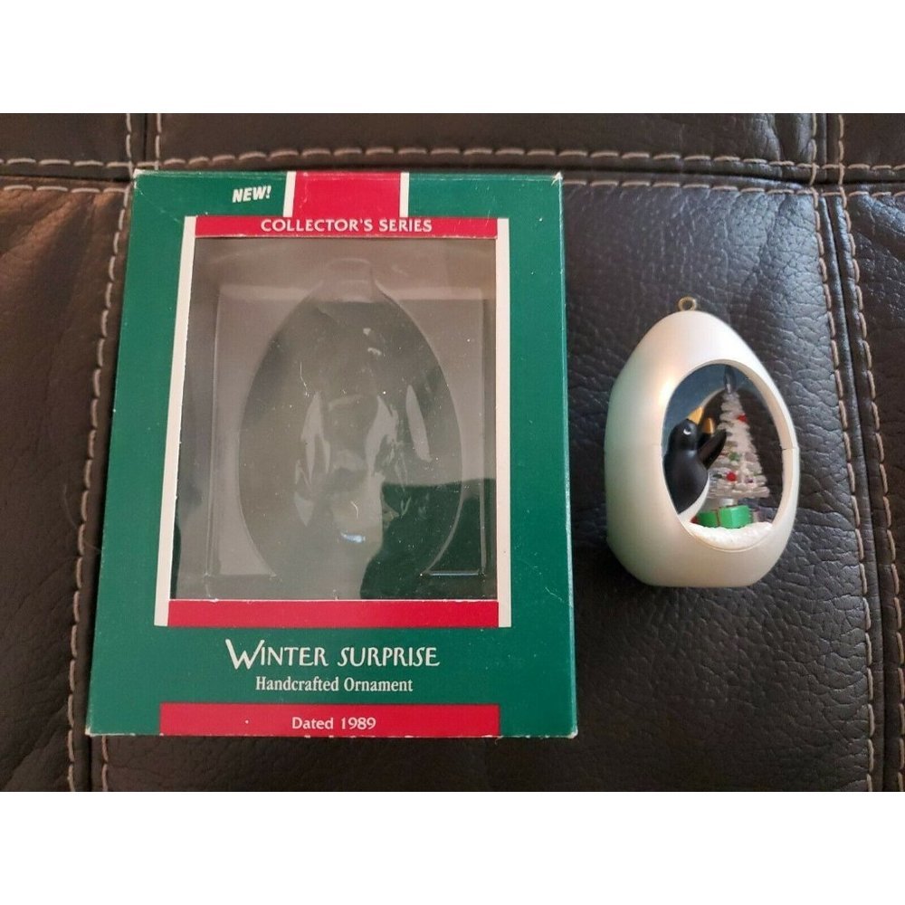 Hallmark Holiday Winter Surprise Handcrafted Ornam